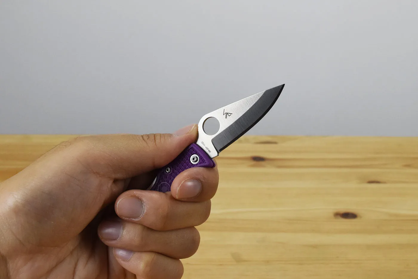 Spyderco LPRP3 Ladybug 3 FRN Purple