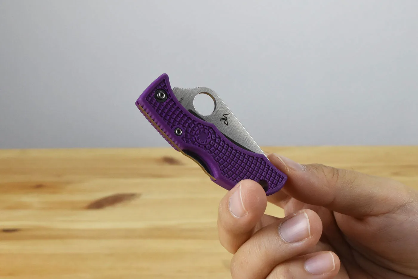Spyderco LPRP3 Ladybug 3 FRN Purple