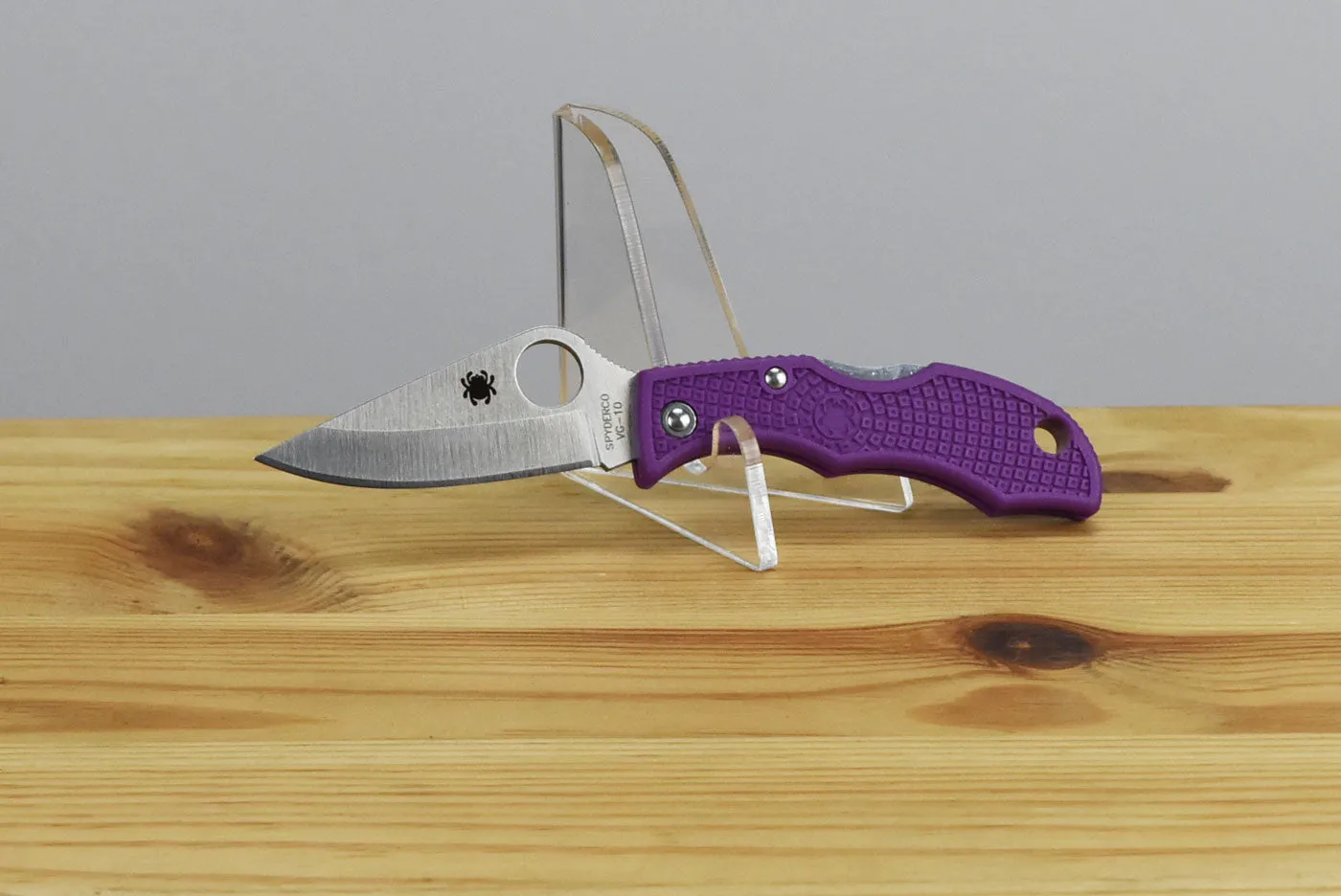 Spyderco LPRP3 Ladybug 3 FRN Purple