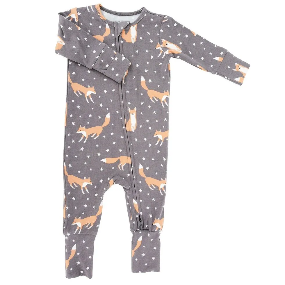 Sweet Bamboo Zipper Convertible Rompers