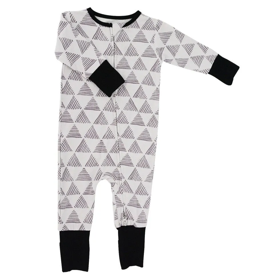 Sweet Bamboo Zipper Convertible Rompers