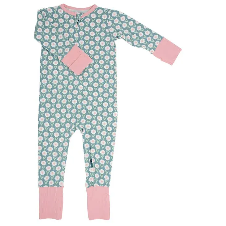 Sweet Bamboo Zipper Convertible Rompers