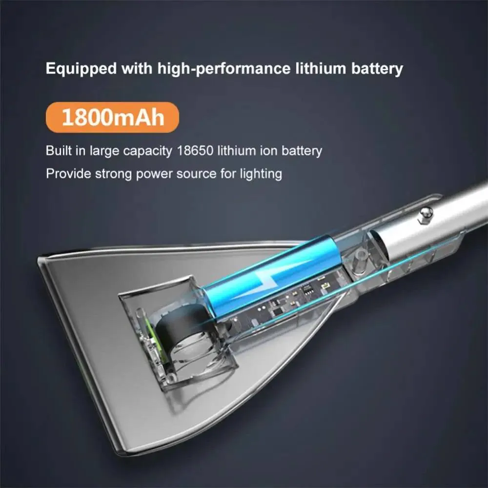 TheWellBeing4-in-1 Car EVA Snow Shovel Snow Removal Brush Multifunctional Snow Shovel Long Rod Deicing Ice Sweep Tool