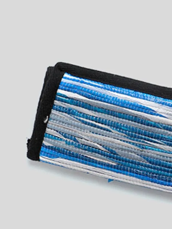 Upcycled Handcrafted Artist Roll-Up Pouch